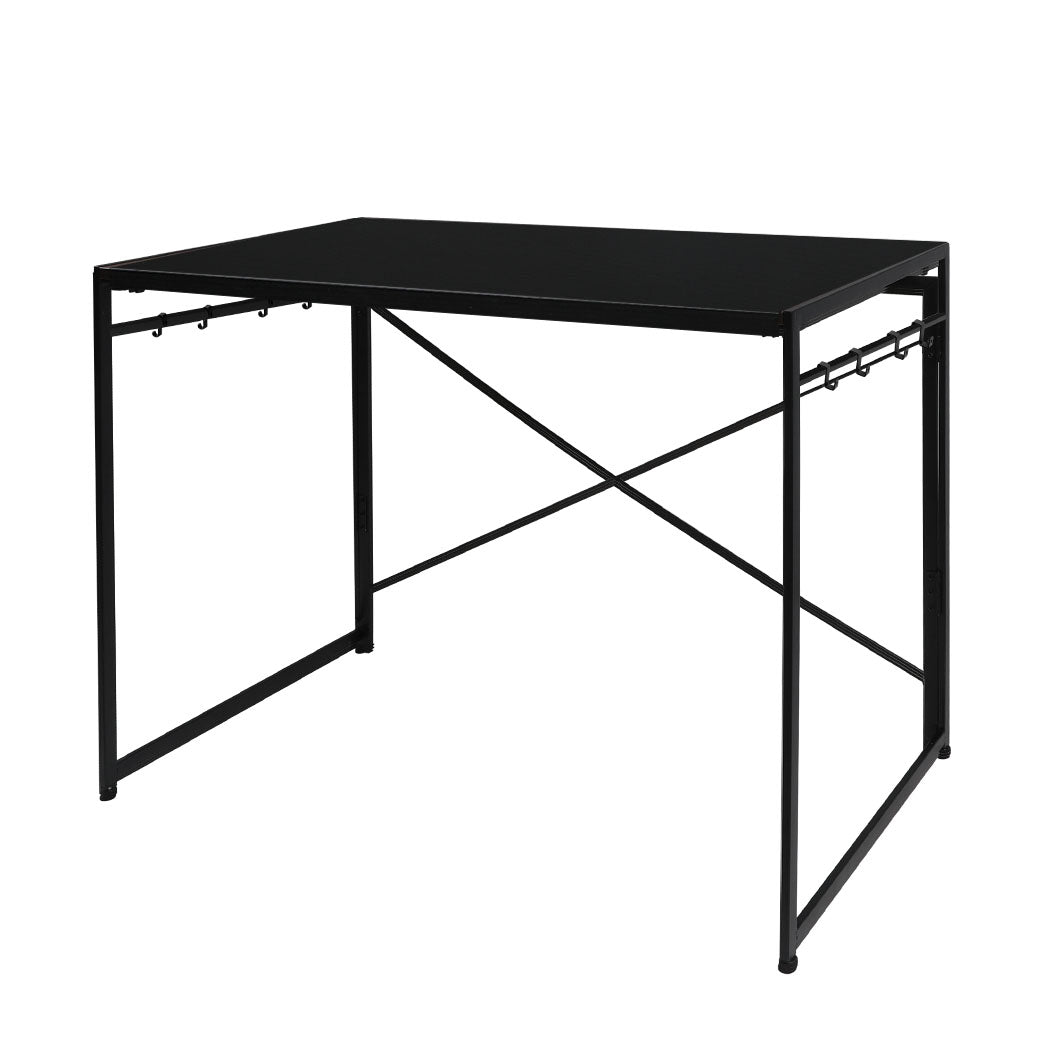 Office Desk Computer Work Study Gaming Foldable Home Student Table Metal Stable
