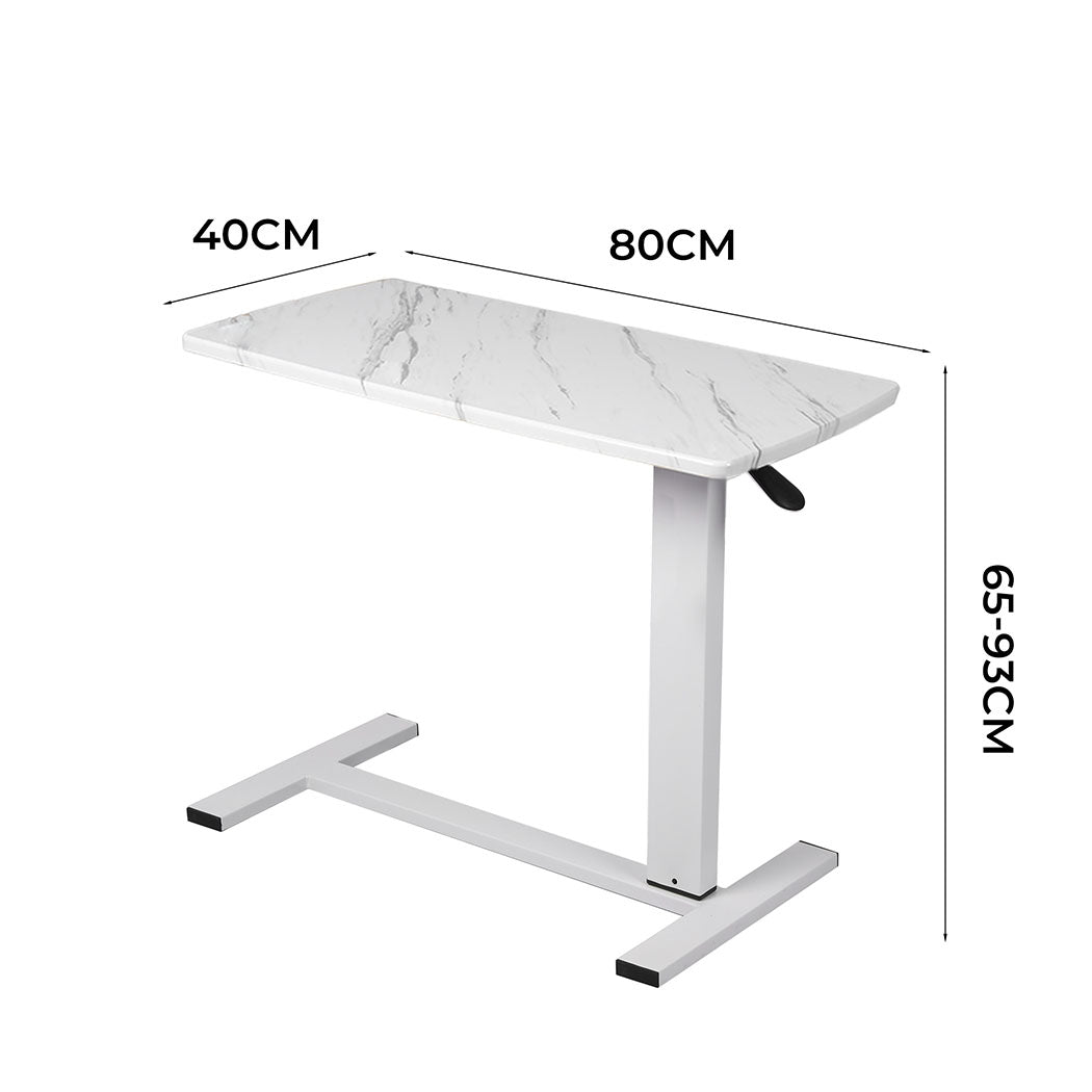 Levede Standing Desk Height Adjustable Sit Stand Office Computer Table Shelf