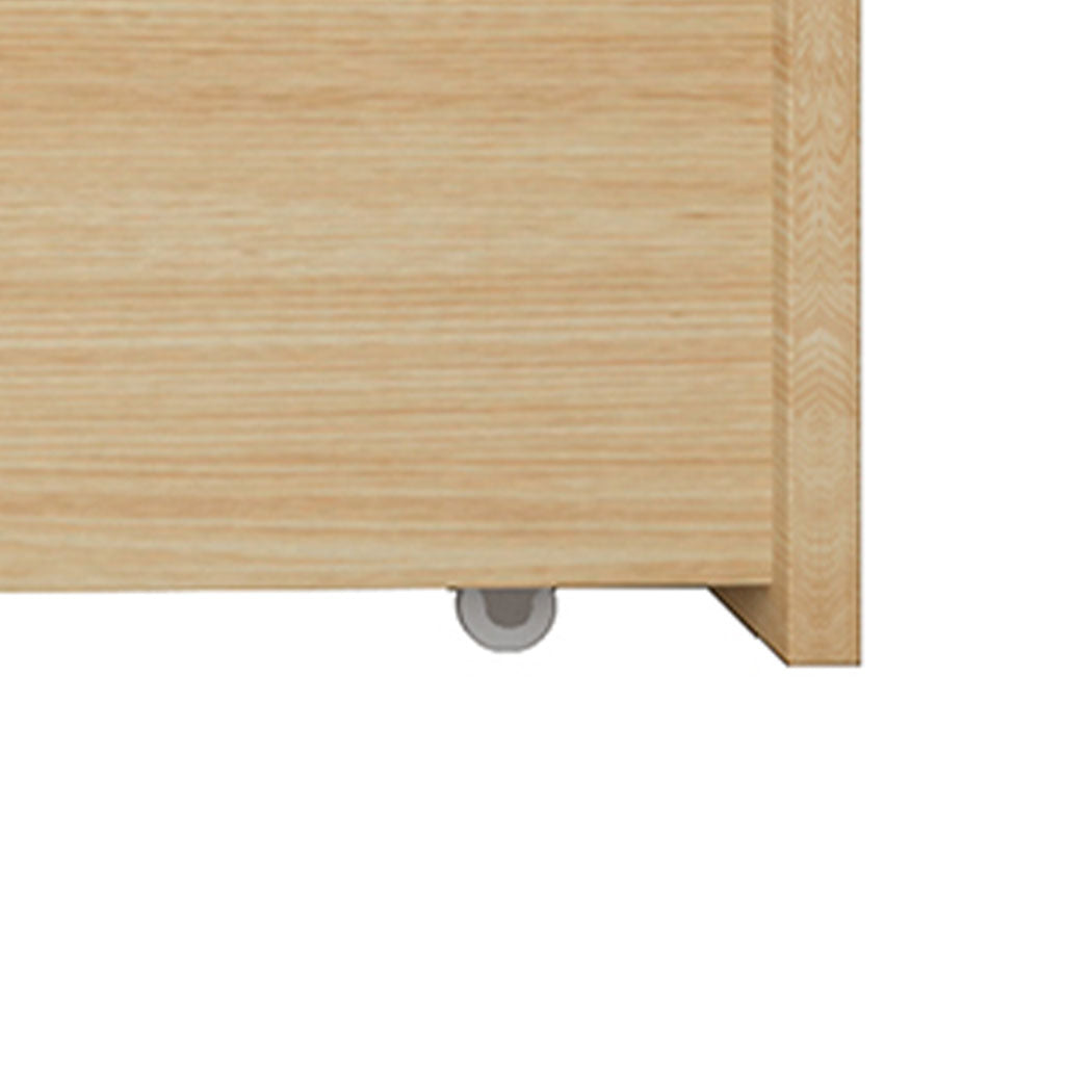 Levede 2x Bed Frame Storage Drawers Wooden Timber Trundle For Bed Frame Base