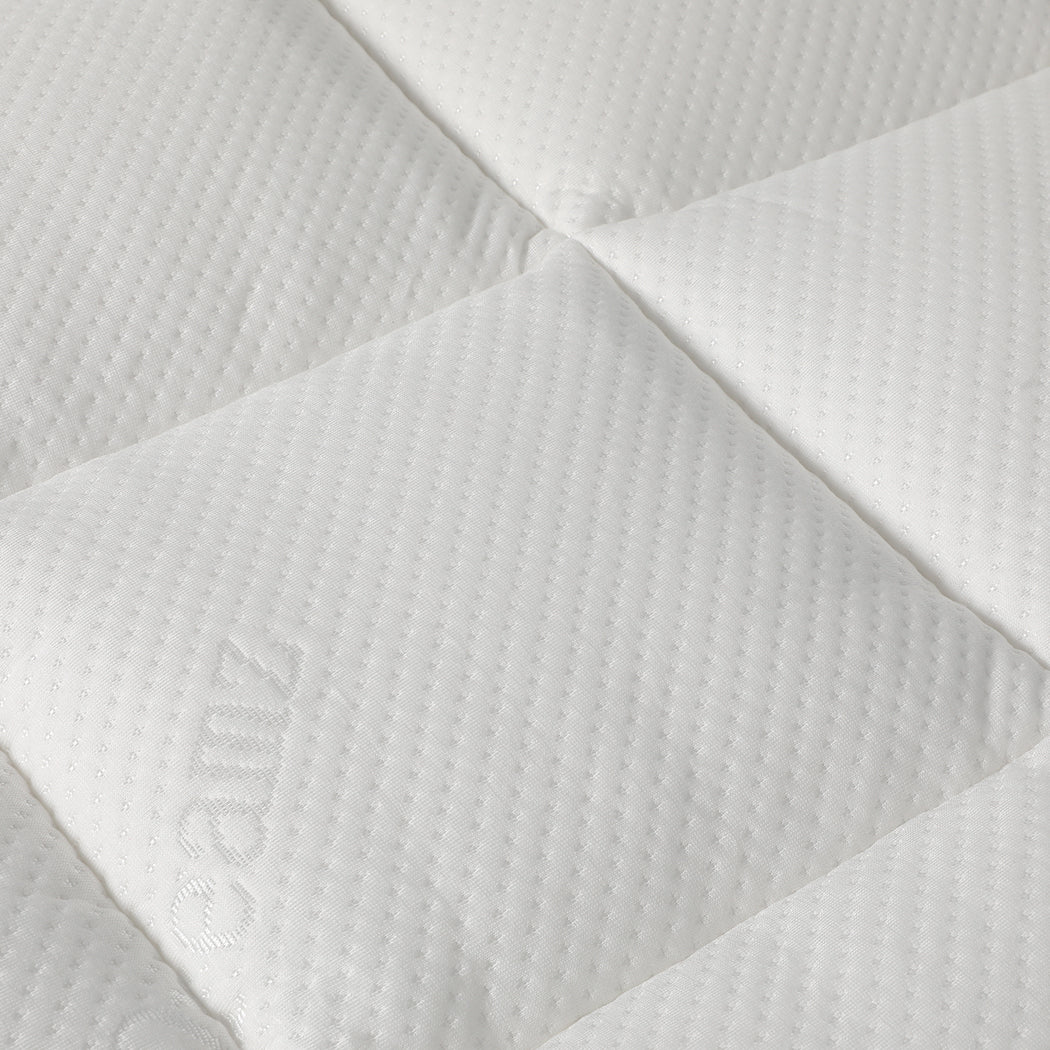Dreamz Mattress Protector Luxury Topper Bamboo Quilted Underlay Pad King Single